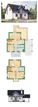 планировка дома 6 на 8 с печкой и мансардой Ev Villa Projesi 150 011 R House Expert Makety Domov Arhitektura Plany Nebolshih Domov