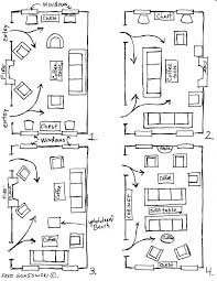Arranging Furniture Twelve Different Ways In The Same Room Rectangular Living Rooms Living Room Furniture Arrangement Long Narrow Living Room