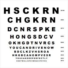 Free Snellen Eye Chart A4 Snellen Eye Chart Download Free