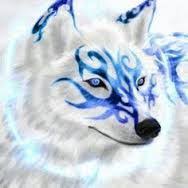 Anime wolves videos on fanpop. Anime White Wolf With Blue Eyes Google Search Wolf Spirit Animal Anime Wolf Wolf Painting