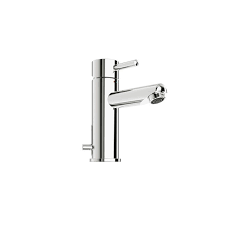 Hoch waschtischarmatur wasserhahn bad waschbecken armatur einhebel mischbatterie. Jado Geometry Waschtischarmatur H4233aa Chrom Ausladung 105 Mm Mit Ablaufgarnitur
