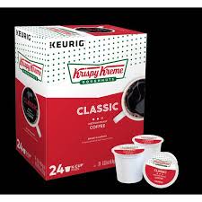 For use with the keurig coffee maker. Krispy Kreme Doughnuts 24 Count Classic Medium Roast Coffee K Cup Pods 5000203881 Blain S Farm Fleet