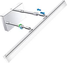 Certain fixtures stick with this finish, whereas others coat it to achieve bronze. Ledmo Modern Led Bathroom Vanity Lights Retractable Cool White 6000k Stainless Steel Vanity Wall Light Adjustable Over Mirror Long Led Bathroom Lighting Fixtures 14w 24inch Buy Online In Gibraltar At Gibraltar Desertcart Com Productid