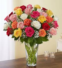 Our floral designers provide urbandale and waukee with custom design service for weddings, events and other life events. Ultimate Elegance 3 Dozen Long Stem Assorted Roses Valentine S Flower Delivery Portland Nancy S Floral Gresham Or