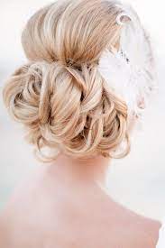 Destination Weddings Updo With Feathers Photography Wedding Hair Inspiration Hair Styles Bride Hairstyles