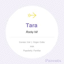 Tara Names With Meaning Cute Girl Names Beautiful Girl Names