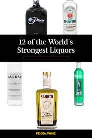 12 Of The World S Strongest Liquors In 2020 Liquor Wine Recipes Perfume Bottles