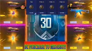 Bc Purchase Easily Midasbuy Pubg Mobile Lite Youtube
