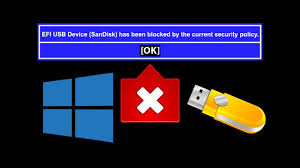 To download the needed driver, select it from the list below and click at 'download' button. Efi Usb Device Has Been Blocked By The Current Security Policy Fix Youtube