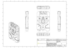 Ancient sheikah font download : The Legend Of Zelda Breath Of The Wild Sheikah Slate 3d Model Etsy