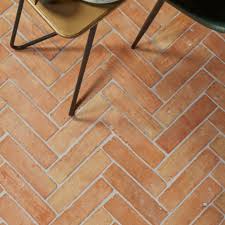 parquet terracotta floor tiles