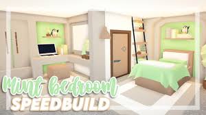 Adopt it is mainly about building a world in virtual life, taking care of your pet, decorating your house, playing with friends and enjoying a magical world full of surprises. Mint Bedroom Speedbuild Adopt Me Speedbuild Adopt Me Youtube