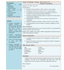 Samples of declaration on the cv. Free Download Of Resume Samples For Freshers