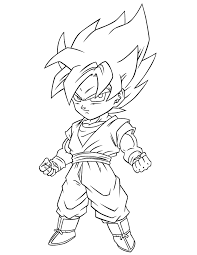 Top 20 dragon ball z coloring pages for kids: Dragon Ball Z Coloring Pages Gohan Coloring Home