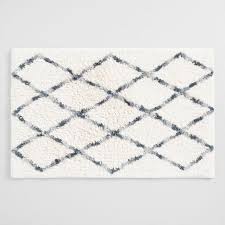 Bath Rugs Black And White Bathroom Rug Gray And Ivory Moroccan Shag Bath Mat World Market 15 Shag Bath Mat Bath Rugs Bath Rugs Sets