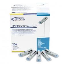 Lifescan Onetouch Suresoft Fixed Depth Lancet Item 021140 Item La021140