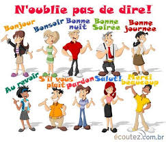 Salutations Teaching French Basic French Words French Education