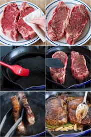When the butter foam subsides, add the steak. Pan Seared Steak Recipe Steakhouse Quality Natashaskitchen Com