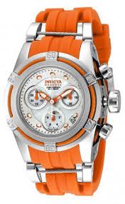Invicta Bolt Watch In Orange Stainless Steel At Invictastores Com Reloj Relojes Femeninos Reloj De Mujer
