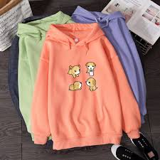Fashion Korean Casual Oversized Hoodie Sweatshirt Women Cute Dog Print Long Sleeve Hoodies Women Aesthetic Tops Clothing Kawaii Shopee Philippines Thanks to the refined materials. fashion korean casual oversized hoodie sweatshirt women cute dog print long sleeve hoodies women aesthetic tops clothing kawaii