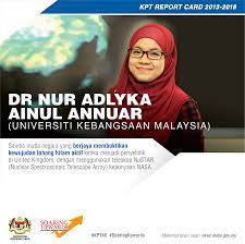 Di tengah semakin terbuktinya keberadaan black hole atau lubang hitam di luar angkasa, ternyata ada peran ilmuwan muslim kontemporer di dalamnya. Nur Adlyka Ainul Annuar Andri