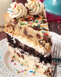 36 Towering Layer Cakes Chocolate Chip Cookies Chocolate Chip Cookie Cake Best Cake Recipes