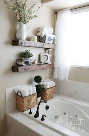 Diy Floating Shelves And Bathroom Update Floating Shelves Diy Bathroom Decor Home Decor