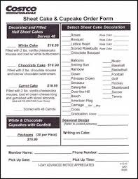 Costco Wedding Cakes Prices Costco Cake Costco Cake Order Costco Cake Order Form