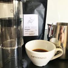 Gestern Endlich Mal Wieder Einen Tollen Aeropress Kaffee Getrunken Der Hangadhi Von Den Spring Roasters Schmeckt Grossartig Mit Glassware Tableware Roaster