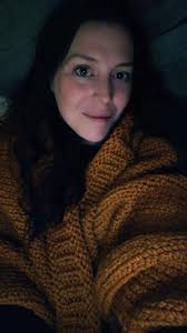 Also knit our middle daughter a Lockdown Cardigan in golden butterscotch.  It's soft and warm-just right for this weather!