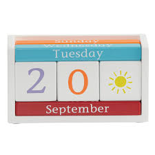 Perpetual Calendar Wooden Calendar Perpetual Calendar Diy Calender