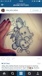 Finding Nemo Antonia Studemann Gute Pin Disney Sleeve Tattoos Tattoos Sleeve Tattoos