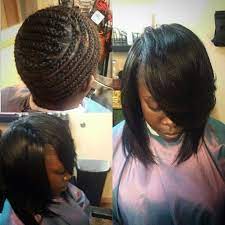Amazing Braid Foundation Full Sew In Install With No Leave Out Hair Styles Natural Hair Styles Sew In Hairstyles
