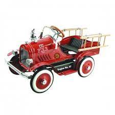 Dexton Deluxe Fire Truck Roadster Pedal Car Red Dx 20233 Toy Pedal Cars Pedal Cars Vintage Pedal Cars
