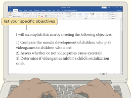 3 Simple Ways To Write Objectives In A Research Proposal Wikihow