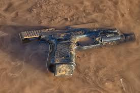 Gun, weapons, dirt, Glock, self-loading, HD wallpaper | Wallpaperbetter