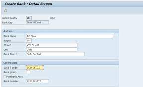 The first four digits indicate the. Sap Fi Bank Key