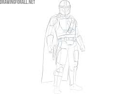 Discover more posts about din djarin, star wars, grogu, baby yoda, mando, boba fett, and mandalorian. How To Draw The Mandalorian Drawingforall Net