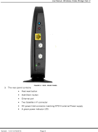 Connect the directv genie™ hd dvr to the main tv. Wvb2r0 34 Wireless Gateway User Manual Draft Wvb2 Manual Arris Group