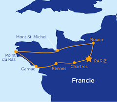 Pokud v okolí uvidíte zelené tečky, znamená to, že kolem sebe máte zvěř a měli byste okamžitě začít lovit, jinak se rozuteče. Bretan A Normandie Perly Francie Letecky Bretan Francie Zajezdy Cedok