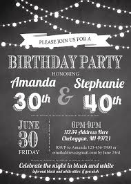 Joint Birthday Party Invitation Wording For Adults Pin On Party Ideas