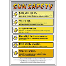 Maybe you would like to learn more about one of these? Sun Safety Poster Health Safety Signs Glendining Signs