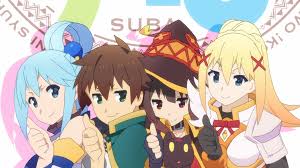 Please be aware, before progressing any further, that this site contains heavy spoilers from the series. Hintergrundbilder Kono Subarashii Sekai Ni Shukufuku Wo Aqua Konosuba Sat Kazuma Kono Subarashii Sekai Ni Shukufuku Wo Megumin Dunkelheit Konosuba Daumen Hoch Anime Madchen Gruppe Von Leuten 1920x1080 Bacanoperu 1827599 Hintergrundbilder