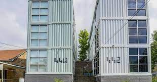 Rare Atlanta Shipping Container Home Undergoes 150k Discount In Old Fourth Ward Container House Shipping Container Shipping Container Architecture
