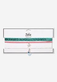 Mermaid Choker Necklace Set 3 Pack Chokers Girls Jewelry Mermaid Choker