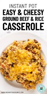 Instant Pot Cheesy Ground Beef And Rice Recipe In 2020 Instant Pot Dinner Recipes Beef And Rice Ground Beef Rice