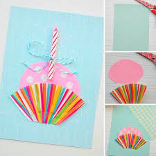 Geburtstagskarten Basteln Diy Cupcake Geburtstagskarte Anleitu Geburtstagskarte Basteln Geburtstagskarten Selber Basteln Geburtstagskarten Selber Machen Kinder