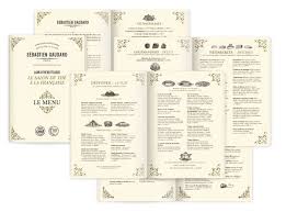 Menu Raffine Pour Le Salon De The Des Tuileries De Sebastien Gaudard Salon De The Menu Sebastien Gaudard