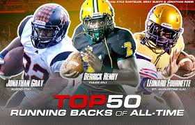 Breece hall and desmond ridder weren't the only top college football players last season to outplay early expectations. Top 50 High School Running Backs Of All Time Maxpreps