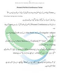 ہر فقرے کے آخر میں رہا تھا، رہی تھی اور رہےتھےوغیرہ آتے ہیں۔ Past Continuous Tense In Urdu